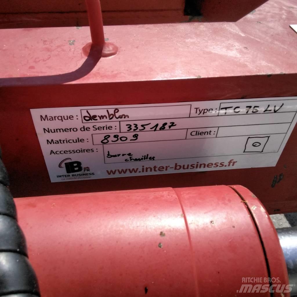 Demblon TC 75 LV Conventional ploughs