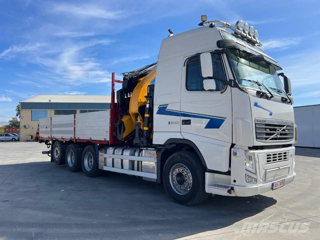 Volvo FM 540 Crane trucks