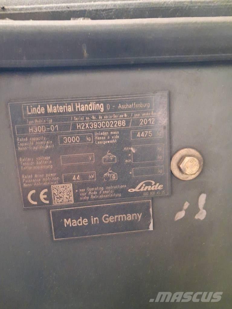Linde H30D-01 Diesel trucks