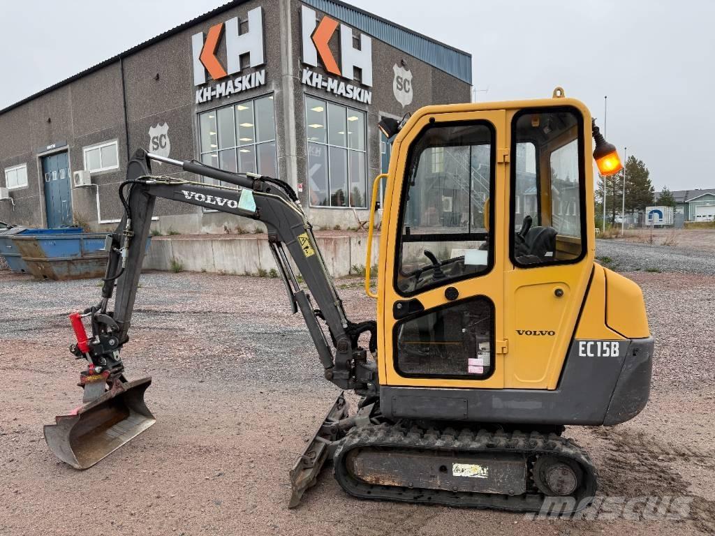 Volvo EC15b Mini excavators < 7t (Mini diggers)
