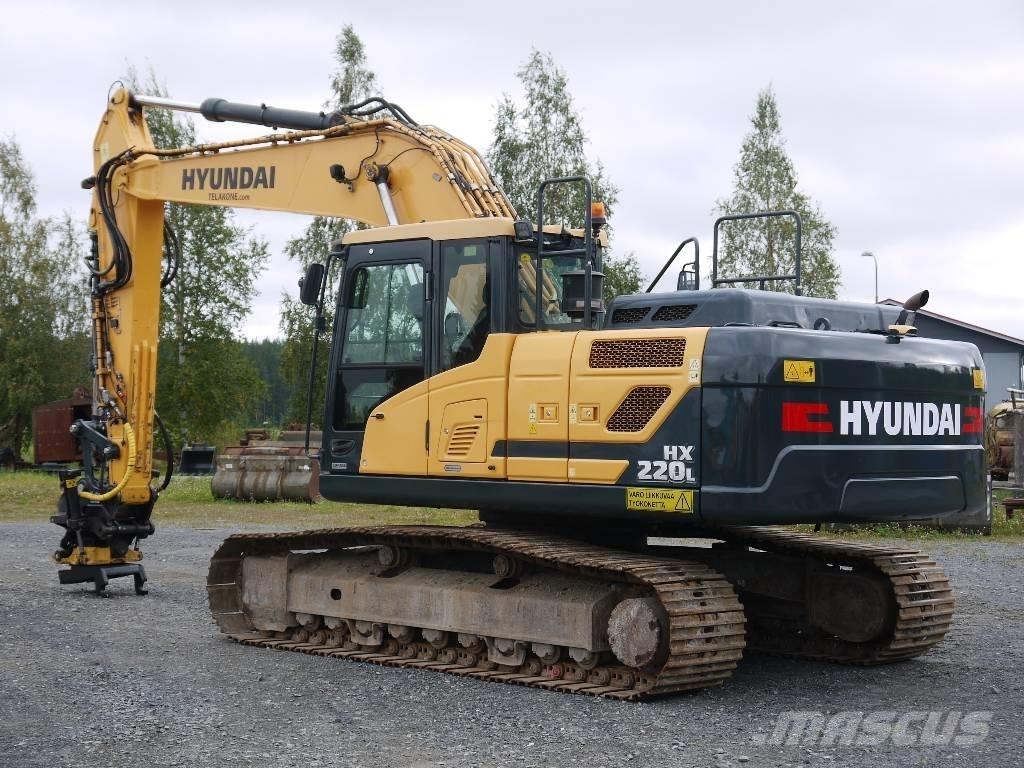 Hyundai HX 220 L Crawler excavators
