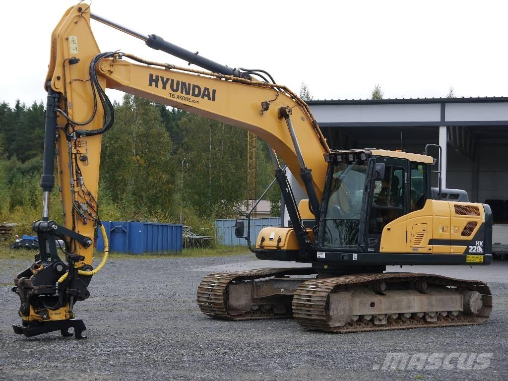 Hyundai HX 220 L Crawler excavators