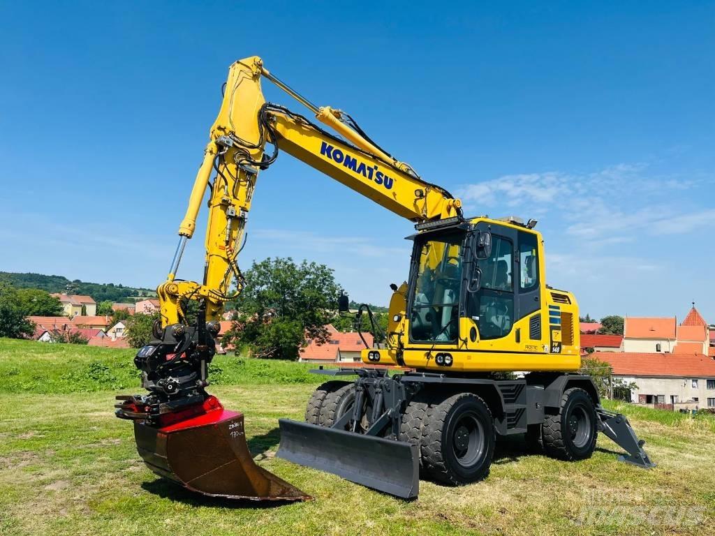 Komatsu PW 148-10 Wheeled excavators