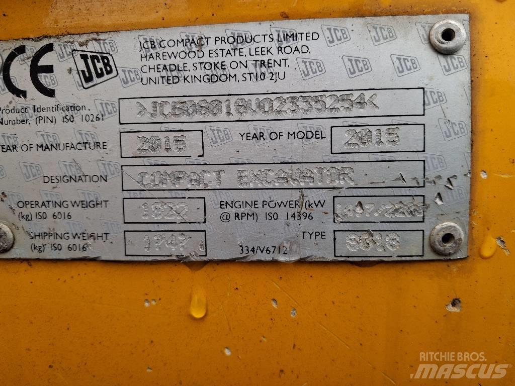 JCB 8018 CTS Mini excavators < 7t (Mini diggers)