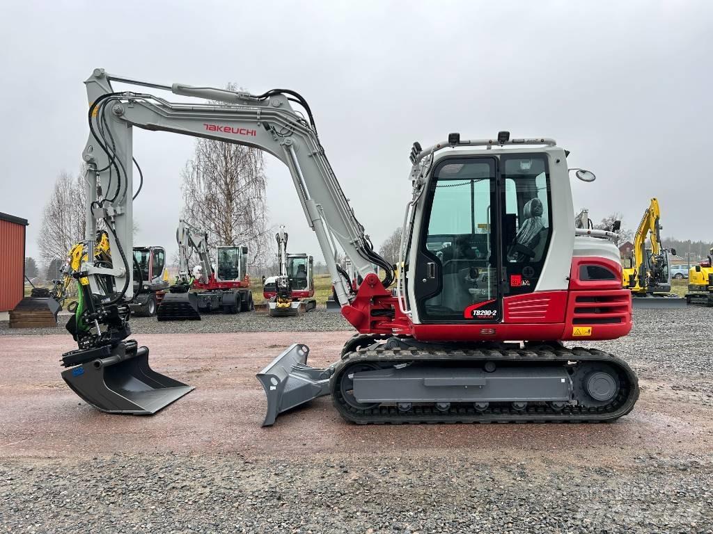 Takeuchi TB290 Midi excavators  7t - 12t