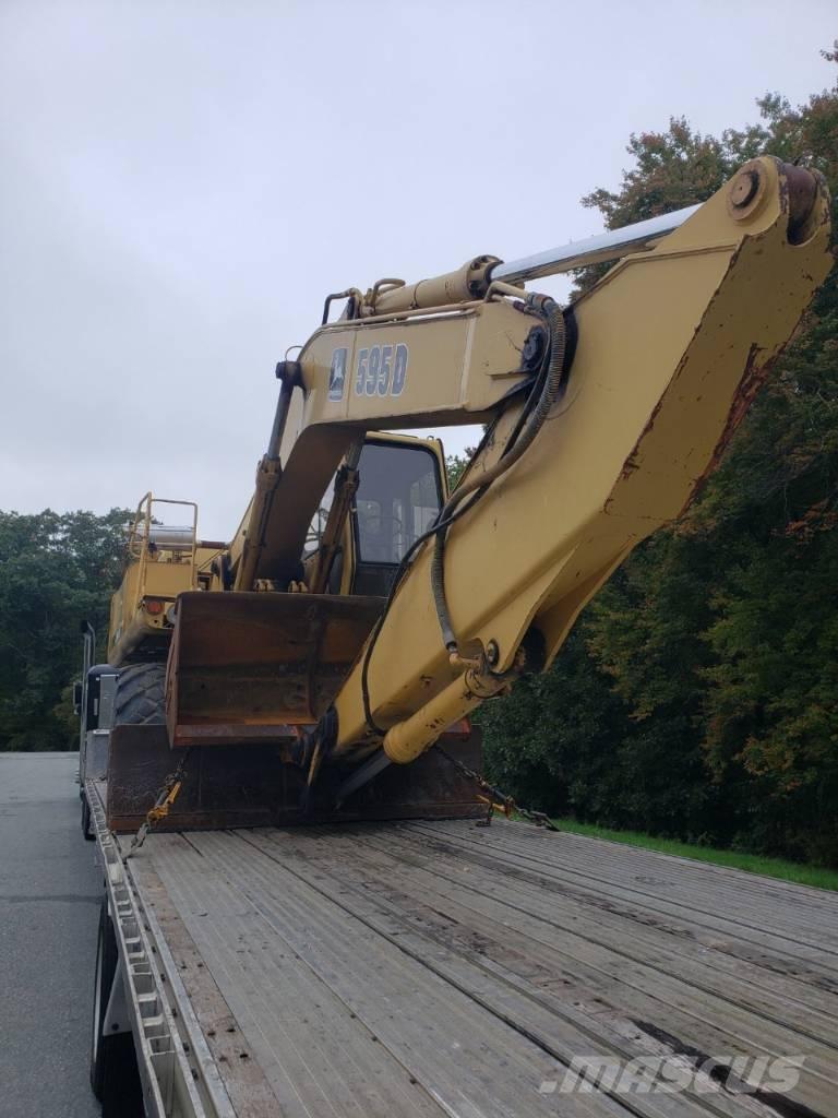 John Deere 595D Wheeled excavators