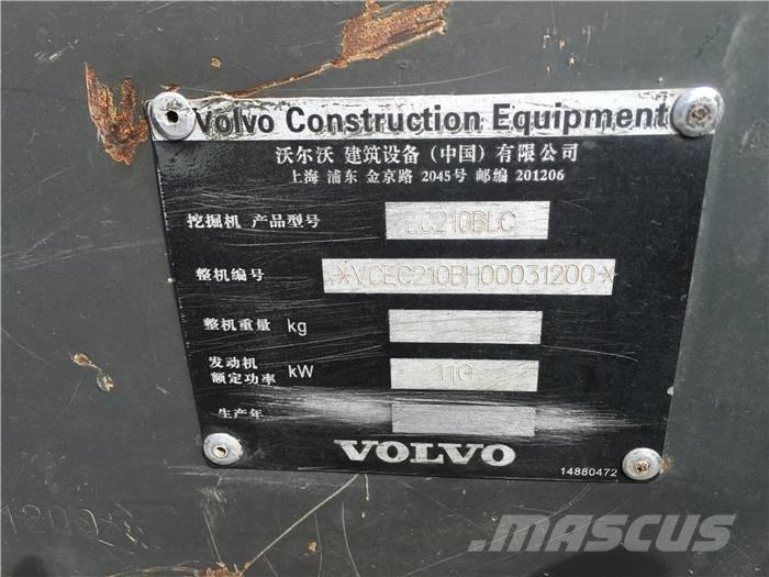 Volvo EC 210 B LC Crawler excavators