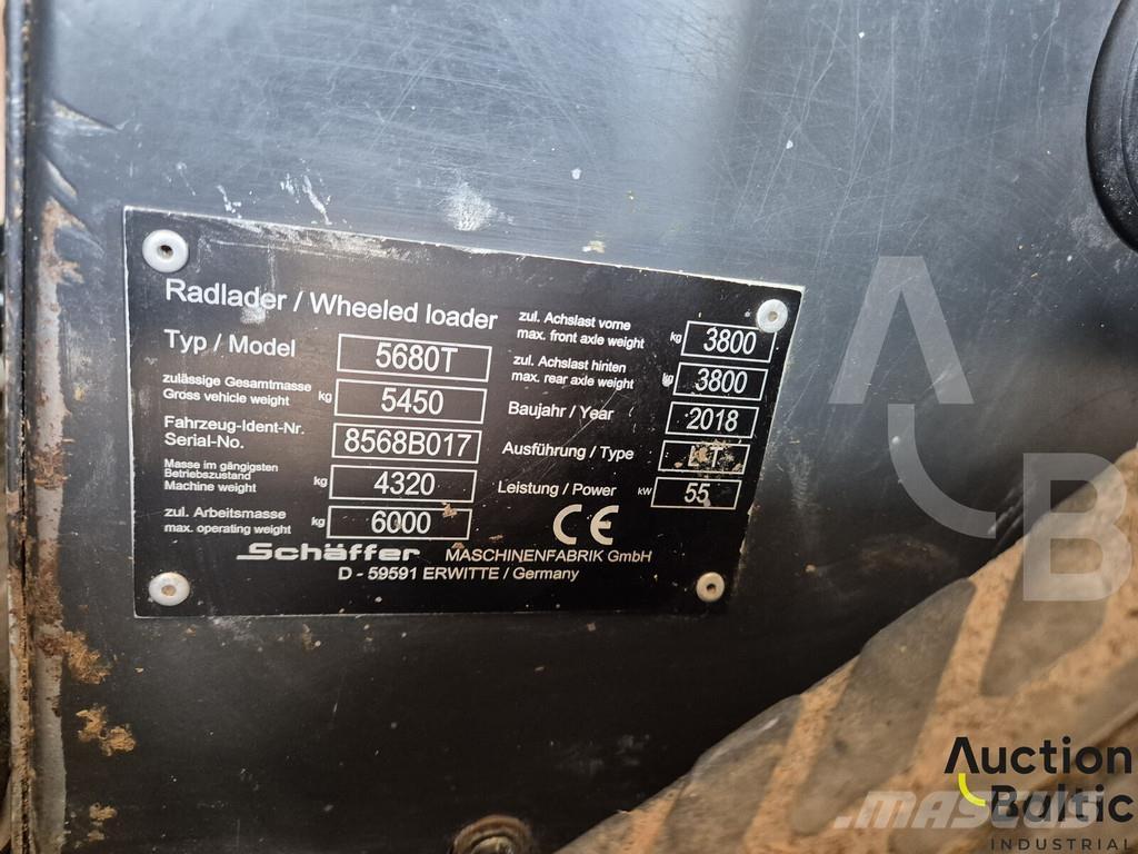 Schäffer 5680T Wheel loaders