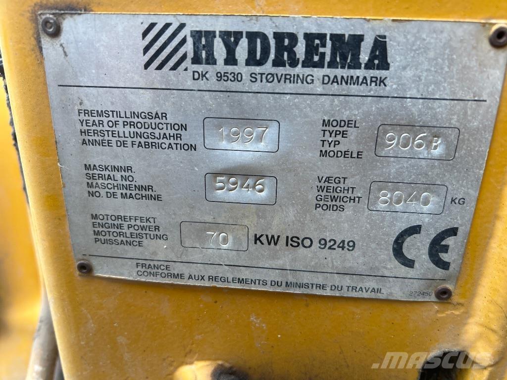 Hydrema 906 B Backhoe loaders
