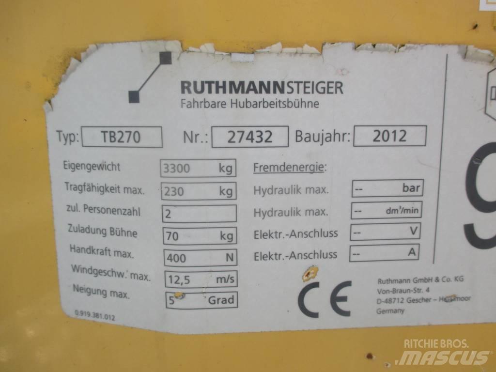  Rothmann TB270 Truck & Van mounted aerial platforms
