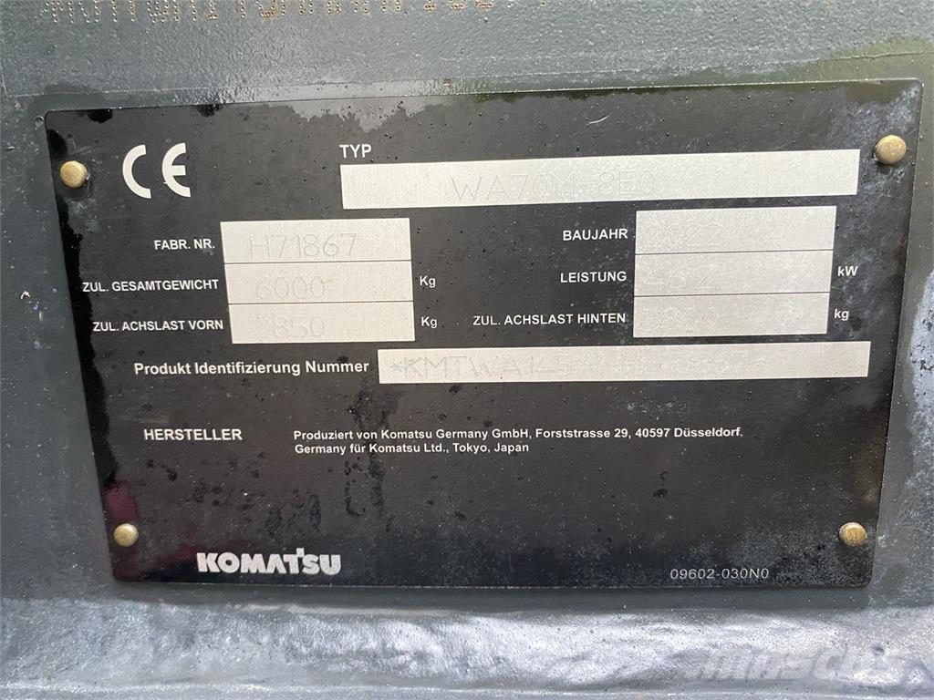 Komatsu WA70M-8EO Multi purpose loaders