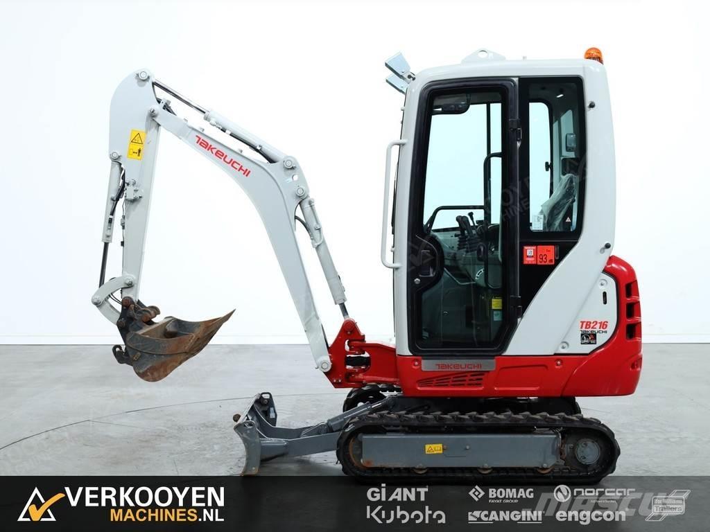 Takeuchi TB216 Mini excavators < 7t (Mini diggers)