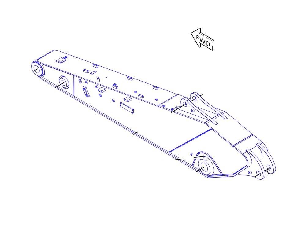 CAT 336 F L Booms and arms