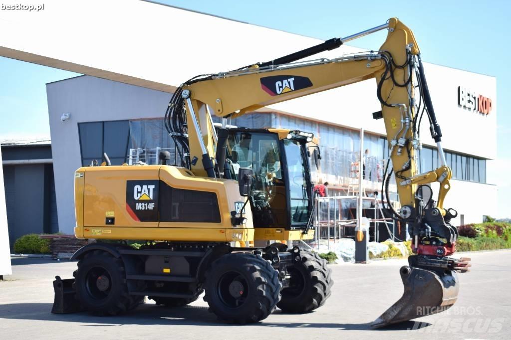 CAT M314F Wheeled excavators