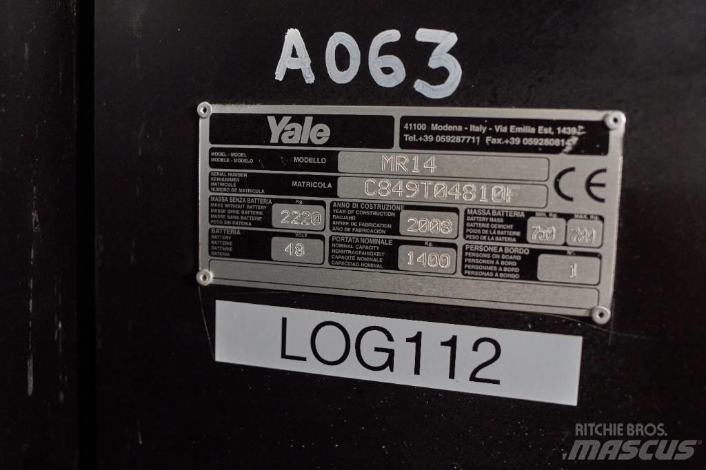 Yale MR14 Electric forklift trucks