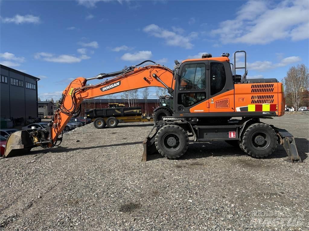 Doosan DX170W-5 Wheeled excavators