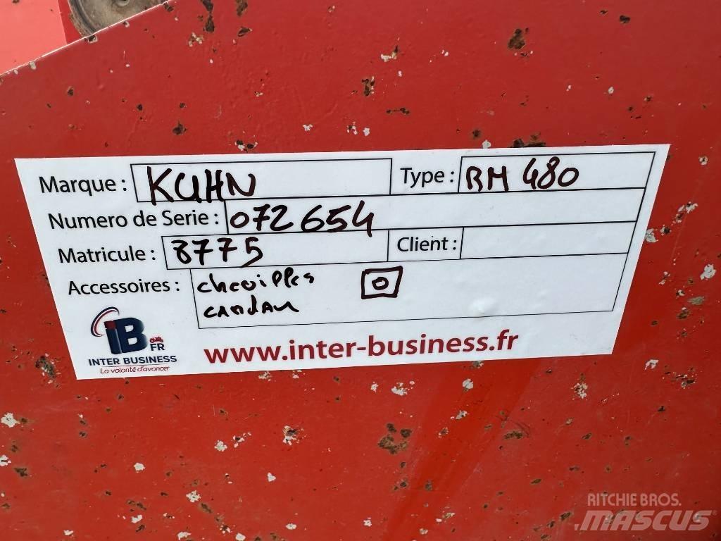 Kuhn RM480 Pasture mowers and toppers