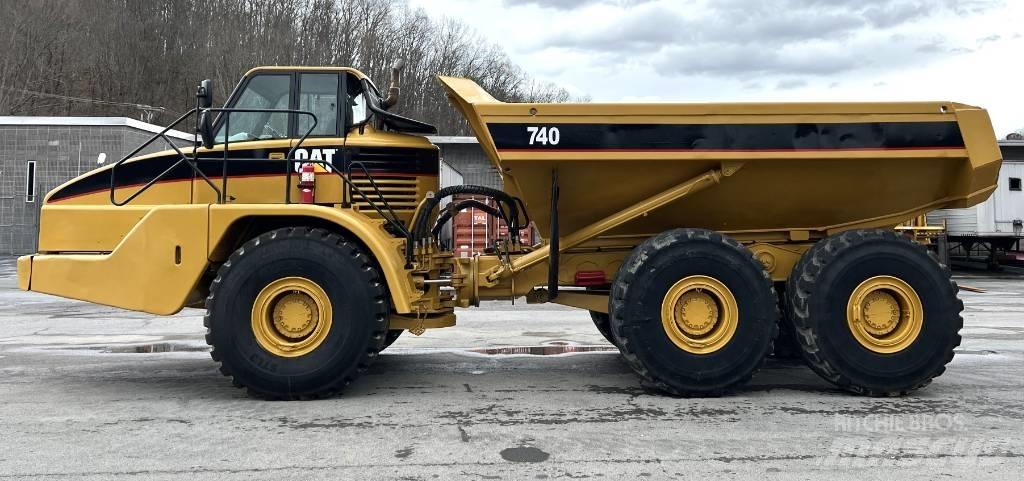 CAT 740 Articulated Dump Trucks (ADTs)