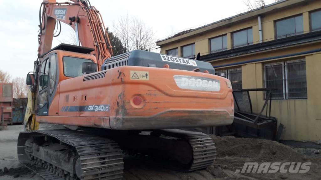 Doosan DX 340 LC Crawler excavators