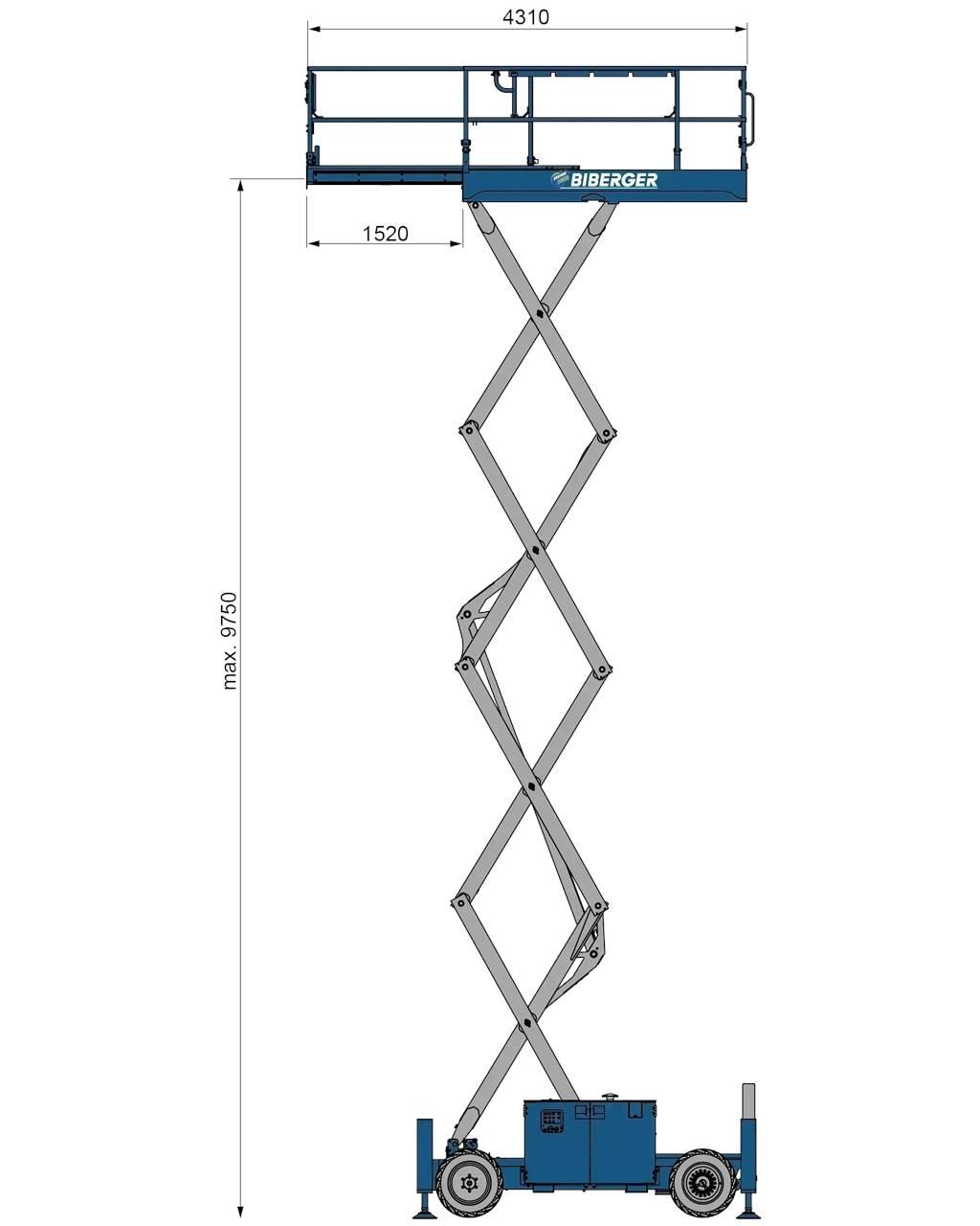 Genie GS 3369 BE Scissor lifts