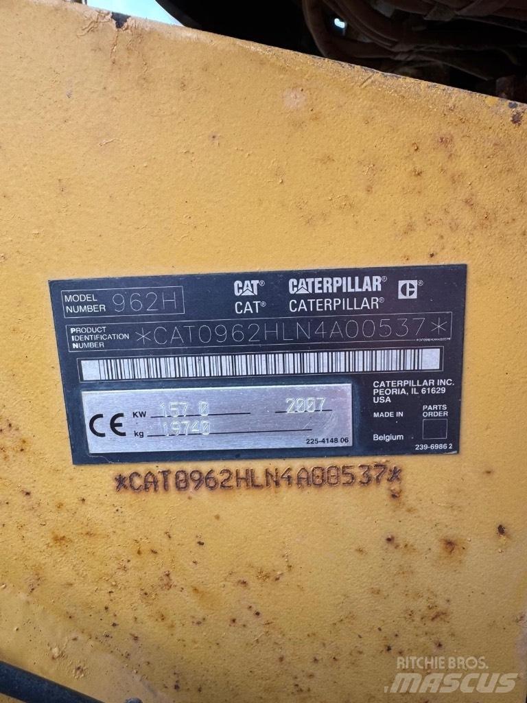 CAT 962 H Wheel loaders