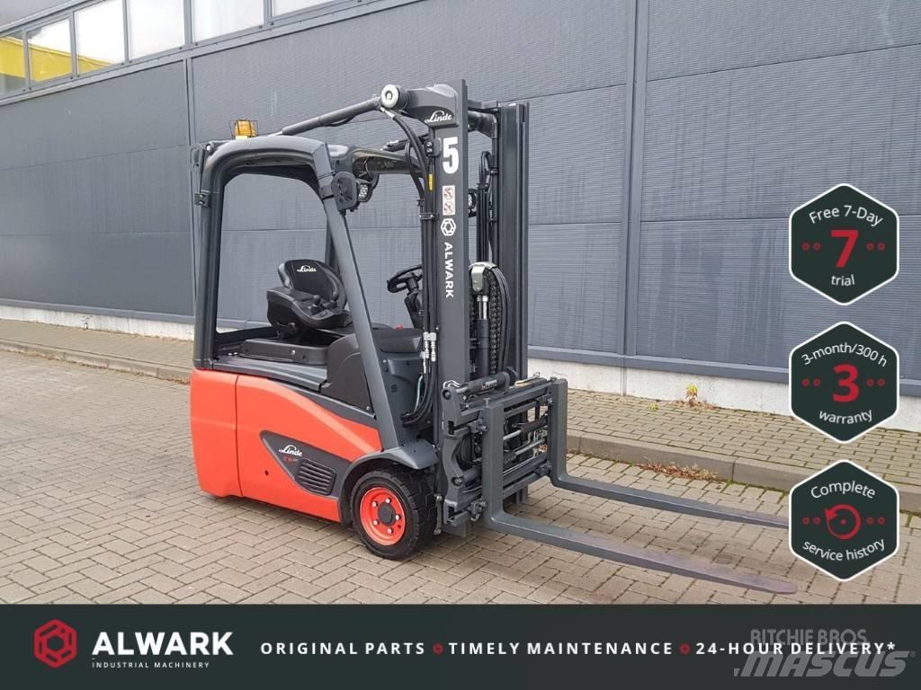 Linde E16C Electric forklift trucks