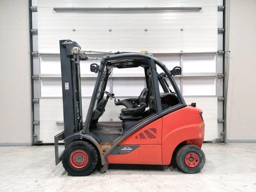 Linde H35T-02 LPG trucks