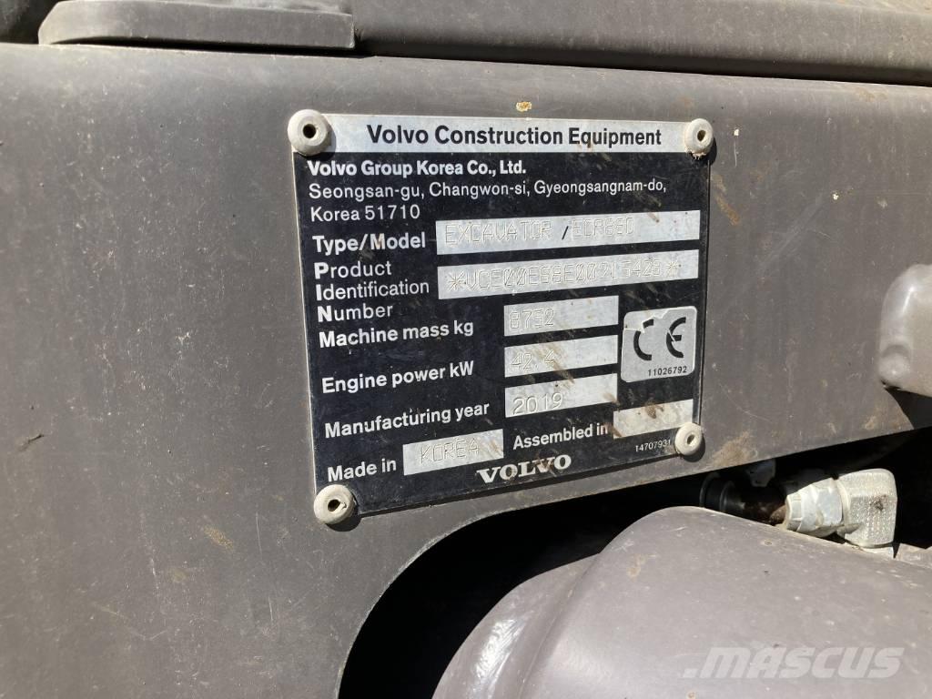 Volvo ECR 88 D Midi excavators  7t - 12t