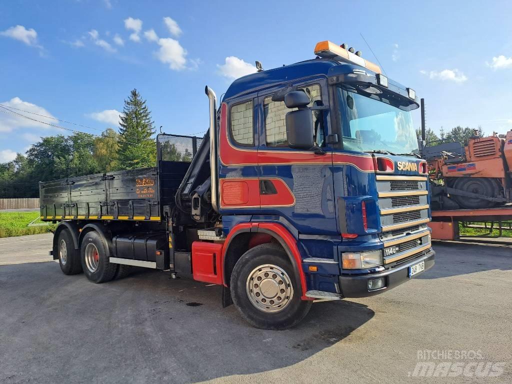 Scania R114 Crane trucks