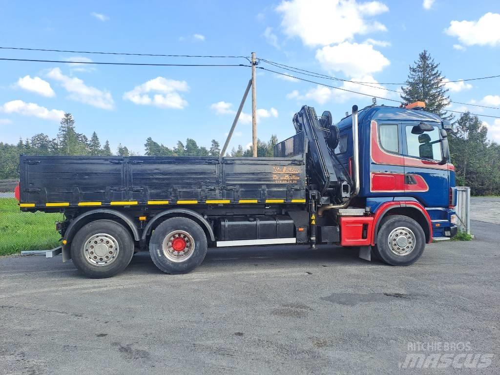 Scania R114 Crane trucks