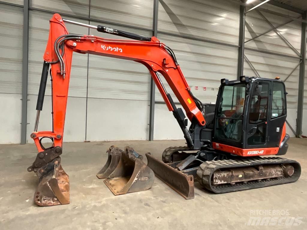 Kubota KX 080-4 A Midi excavators  7t - 12t