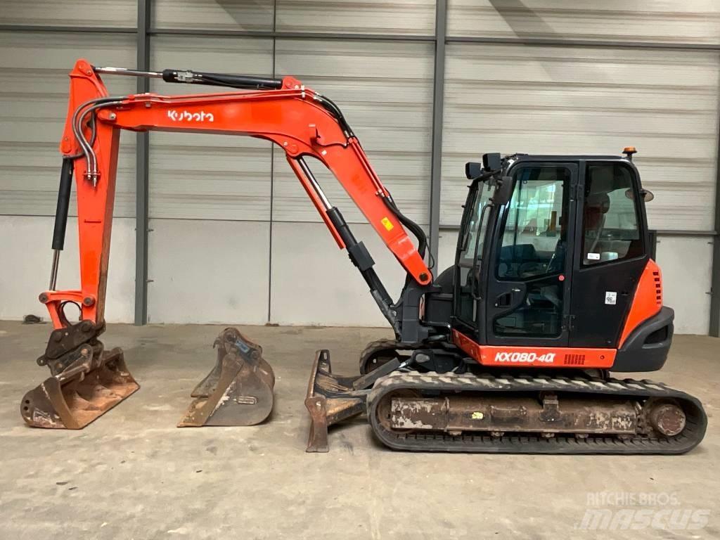 Kubota KX 080-4 A Midi excavators  7t - 12t