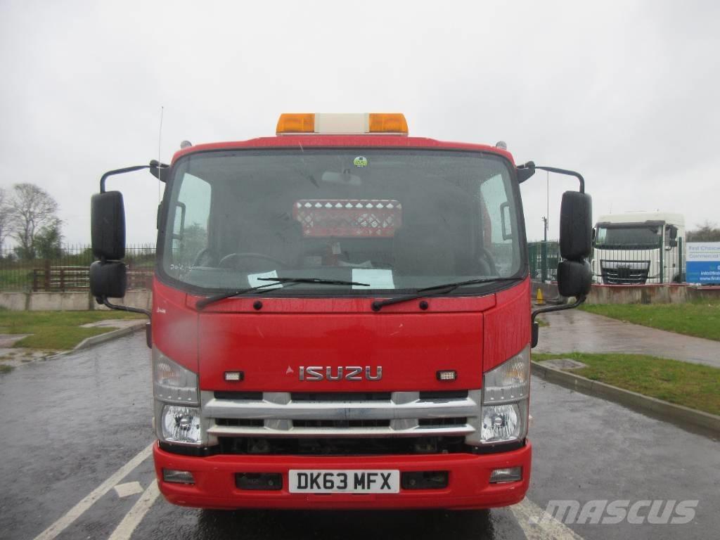 Isuzu N 75.190 Beavertail Flatbed / winch trucks