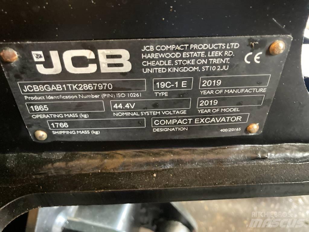 JCB 19 C-IETEC Mini excavators < 7t (Mini diggers)