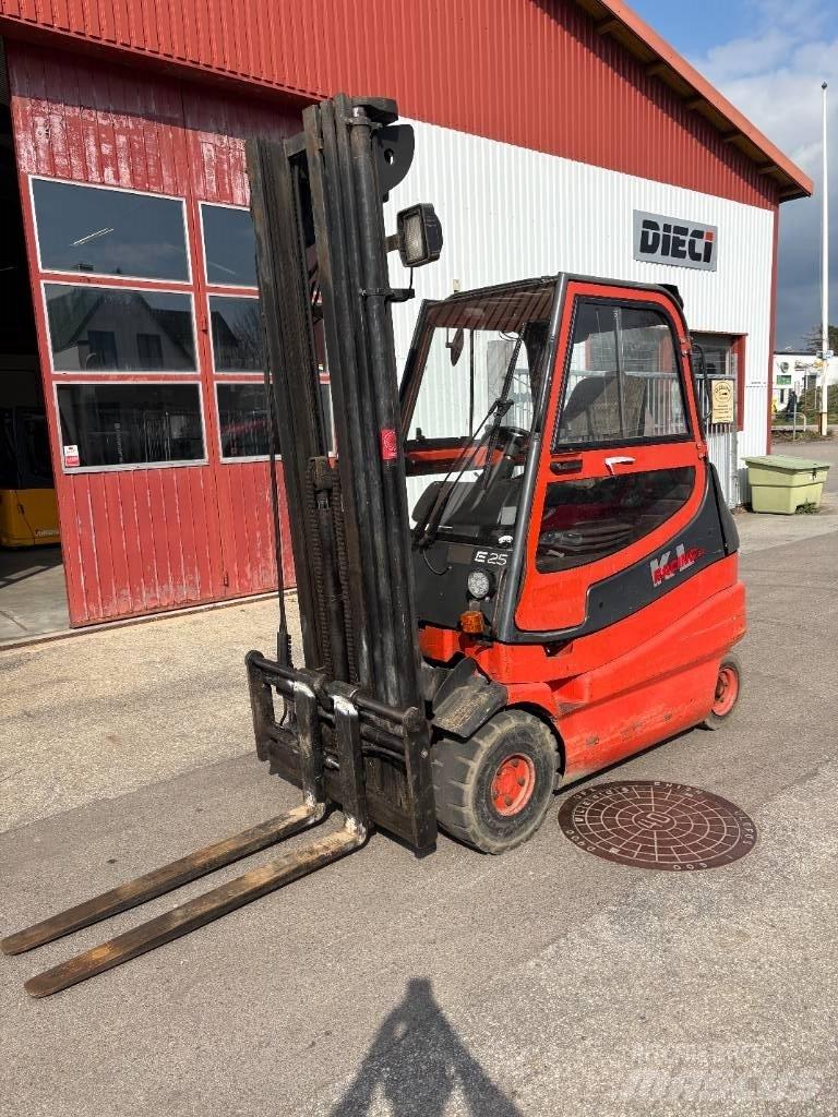Linde E 25 Electric forklift trucks