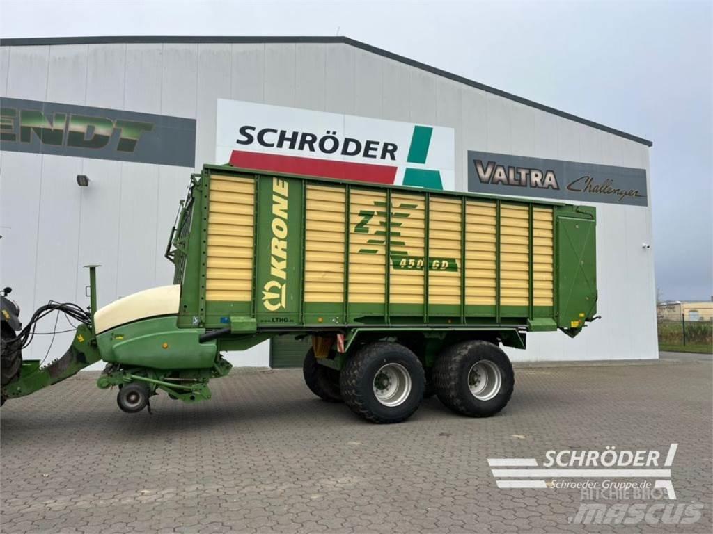 Krone ZX 450 HD Self loading trailers