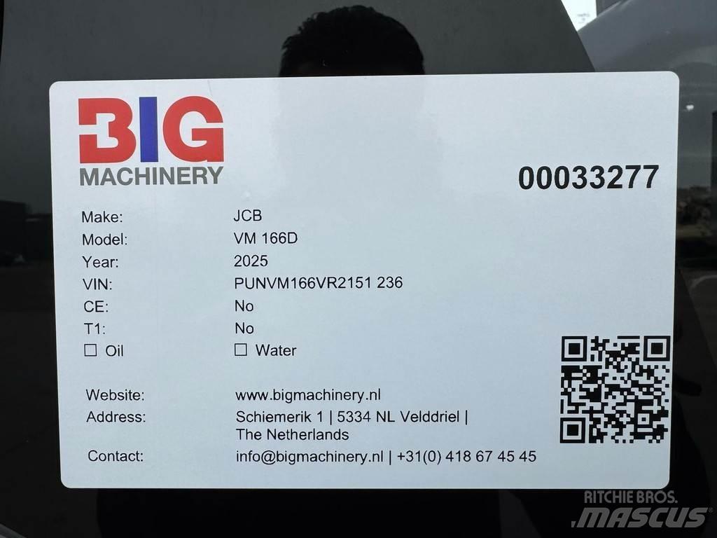 JCB VM166D Single drum rollers