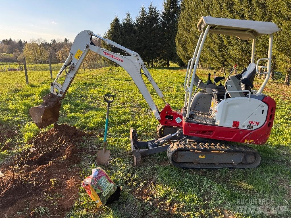 Takeuchi TB 216 Mini excavators < 7t (Mini diggers)