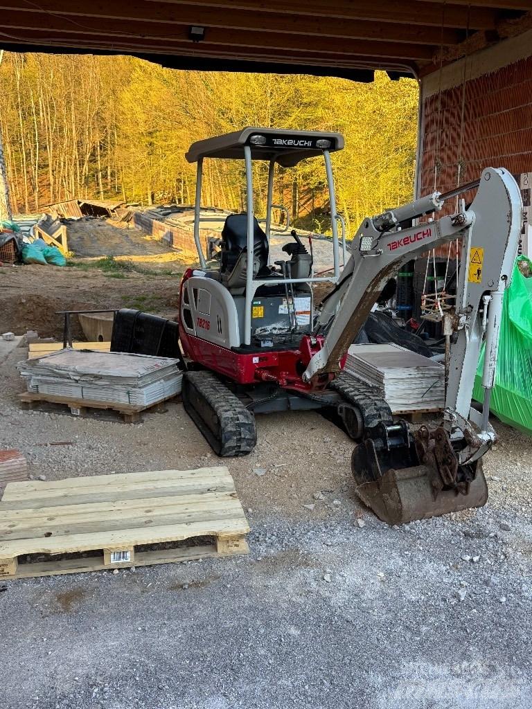Takeuchi TB 216 Mini excavators < 7t (Mini diggers)