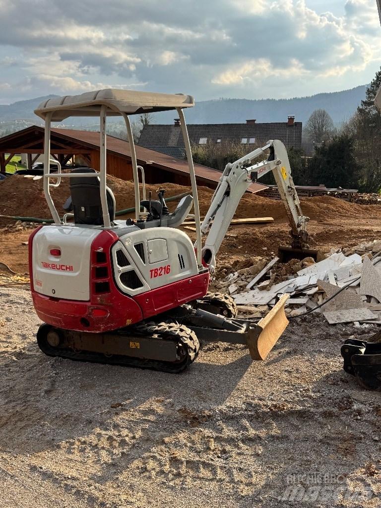 Takeuchi TB 216 Mini excavators < 7t (Mini diggers)