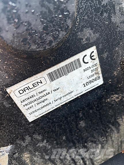Dalen 3025 Snow blades and plows