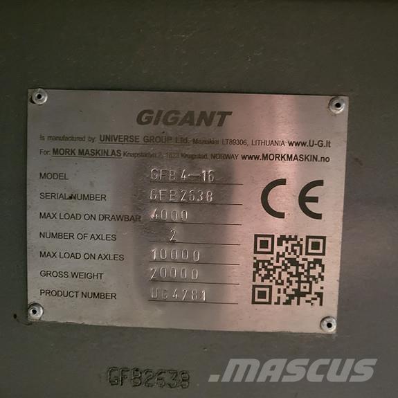 Gigant GFB 4-16 General purpose trailers
