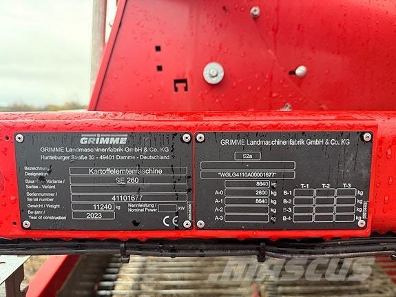 Grimme SE 260 - UB Potato harvesters and diggers