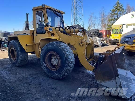 Hanomag 44D med HK. Wheel loaders