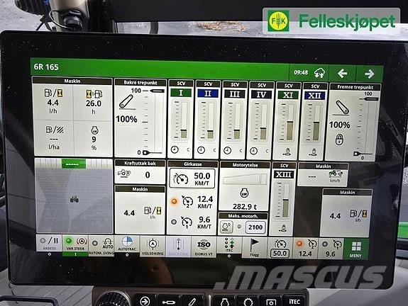 John Deere 6R 165 Tractors