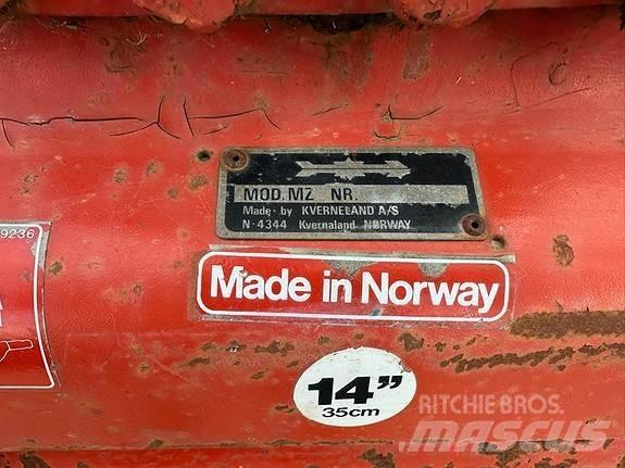 MZ kropp 8, 3 skjær Other tillage machines and accessories