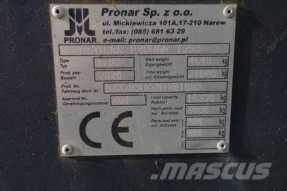 Pronar T285 General purpose trailers