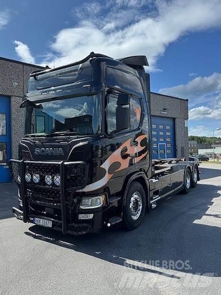 Scania R580LB6X4Nb Cable lift demountable trucks