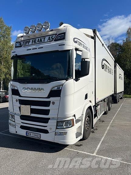Scania R660 Box body trucks