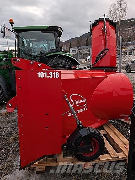 Tokvam 262 monster. Snow throwers